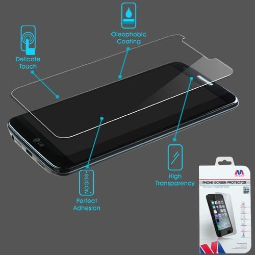 MYBAT Tempered Glass Screen Protector for LG D801 (Optimus G2) LG D800 (G2) LG VS980 (G2) LG LS980 (G2)