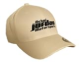 Michael Jordon Motorsports Men's Fitted Cap, White, Large/X-Large
