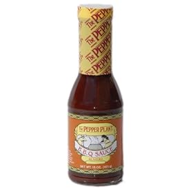The Pepper Plant BBQ Sauce All Natural Barbecue Sauce 15 Ounce Bottle