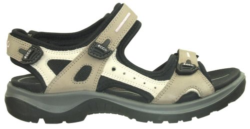 Women's Ecco, Yucatan Sandal BLACK BEIGE 37 M