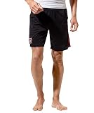 Adidas Bayer04 Leverkusen Heim-Short 2010-2011 schwarz/rot Farbe: schwarz/rot