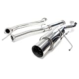 92-00 Honda Civic Sedan Coupe 2 4 Dr Catback Muffler Exhaust System 92 93 94 95 96 97... by AutoGrimmig