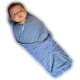 Loving Baby Swaddle Blanket, The Perfect Swaddle!, Calming Blue