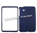 HTC Flyer Honey Navy Blue, Leather Finish Hard Case, Cover, Faceplate, Snap ....