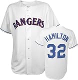Josh Hamilton Texas Rangers Home White MLB Replica Jersey