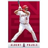 (22x34) Los Angeles Angels Albert Pujols Sports Poster Print