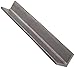 OnlineMetals 316 Stainless Steel Angle, Unpolished (Mill) Finish, ASTM A276, Equal Leg Length, Rounded Corners, 1