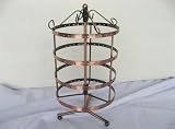 Christmas Gift: 96 Pairs Earring Necklace Jewelry Display Show Spin Stand/tower/holder