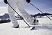 Wallmonkeys Peel and Stick Wall Decals - Querfeldein Mit Schneeschuhen - Removable Graphic