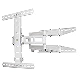 Hama TV-Wandhalterung FULLMOTION, neigbar, schwenkbar (vollbeweglich), 58 bis 127 cm Diagonale (23 bis 50 Zoll), max. 35kg , VESA bis 400 x 400, weiß