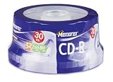Memorex 700MB/80-Minute 52x CD-R Media (30-Pack Spindle)