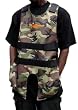 FULL CAMO RAID VEST: Men's Camouflage Nylon Vest with Straps