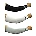 3pairs Cycling Sun Protective Uv Cover Arm Sleeves Athletic Sport Cooling Football Hikhing Golf Fishing Driving Jogging (White, Black, Gray)