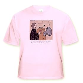 Rich Diesslins Funny Religious Light Cartoons - Sermon Count-Down Clock and Blast Horn - T-Shirts