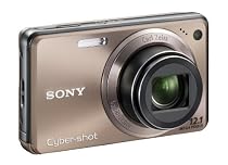 Sony - Cyber-Shot - DSC-W290T - Appareil photo compact numérique - 12,1 Mpix - Zoom Optique 5x - Ecran LCD 3" - Sortie HD - Chocolat