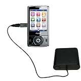 Emergency AA Battery Charge Extender for the HTC Phoebus - Gomadic Brand w/ TipExchange Technology