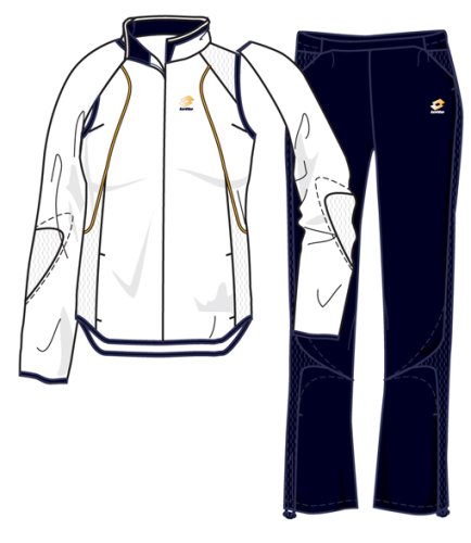 Lotto Tennisanzug WTA Tour, Damen, gold/white/darknavy