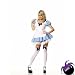 Alice Peasant Dress Adult Costume Adult (Large)