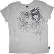 Emily the Strange juniors women's shirt tee Trouble Maker Drawing White