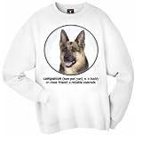 German Shepherd Companion Adult Sweatshirt