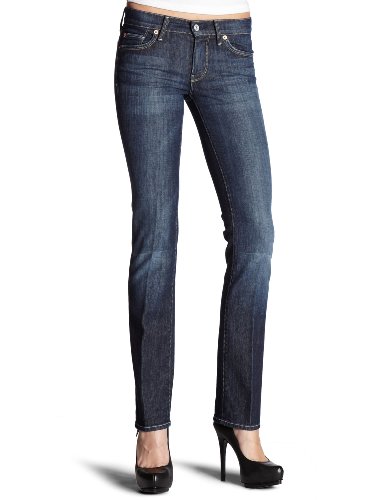 7 For All Mankind Women's Straight Leg Jean in New York Dark product image
