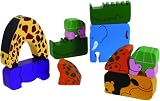 ImagiPLAY Safari Stacking Blocks