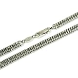 新宿銀の蔵 【SAVER ONE セイバーワン】 純チタンネックレス(ダブルキヘイチェーン) 幅7mm 長さ59cm
