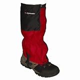 HIGHLANDER HIKING WATEPROOF MOUNTAIN BOOT GAITERS RED