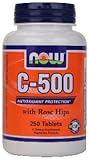 Now Foods C-500 Rh, Tablets, 250-Count