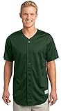 Sport-Tek PosiCharge Tough Mesh Full-Button Jersey ST220