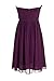 KAMA BRIDAL Above-Knee Sweetheart Simple Chiffon Cocktail Bridesmaid Party Dress