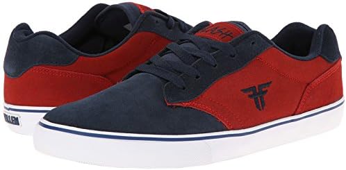 Dwindle Men's FA-Slash Skateboarding Shoe, Midnight Blue/Blood Red, 10 M US