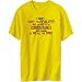 T-Shirt Mens Yellow 