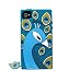 Case-Mate BT-COV-CM017851 Creatures Case für Apple iPhone 4/4S Peacock blau