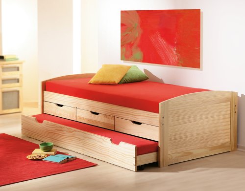 Links Link 30500245 Funktionsbett "Marinella" 200x90cm natur ink.Rost