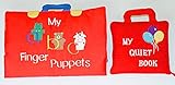 布絵本My abc Finger puppets指人形abc&MY QUIET BOOK バルーン   abc&レッスンギフトセット