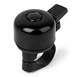 Bicycle Bike Handlebar Aluminum Bell Ring--Black