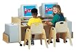 ThriftyKYDZ&reg; COMPUTER DESK - DOUBLE