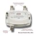 PCT 1-PORT BI-DIRECTIONAL CABLE TV HDTV AMPLIFIER SIGNAL BOOSTER WITH PASSIVE RETURN PATH