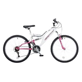 Townsend Vogue 24" Wheel Girls Dual Suspension Mountian bike
