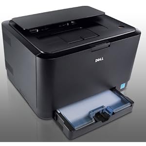 Dell 1230c Color Laser Printer - Max Resolution: 2400x600 dpi - Max Printing Speed: 17 ppm - Duty Cycle 20000 PPM - Max Sheet Size Legal (8.5 in x 11 in) - USB 2.0 High Speed  Processor 375MHz - Includes 32MB RAM Non-expandable