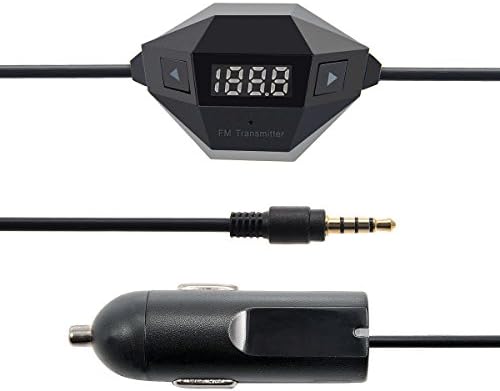 TecKlife Portable Car FM 88.1MHz USB 3.5mm Wireless Audio Transmitter for MP3 MP4 iPhone 5/5s/4/4s Samsung S3 S4 HTC one