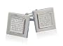 Crystal Focus Cufflinks With Gift Box
