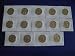 2007 - 2010 D First 14 Presidential Golden Uncirculated Dollar Coins Set From Denver Mint