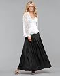 Smocked skirt