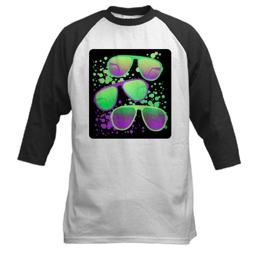 Artsmith, Inc. Baseball Jersey 80s Sunglasses (Fashion Music Songs Clothes)