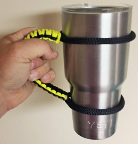 Handle fits Yeti Rambler 30oz. Neon Green and Blue (HANDLE ONLY)