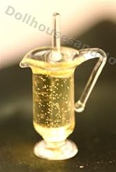 Miniature Artisan Martini Pitcher with Stirrer