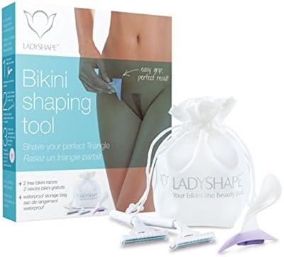 Ladyshape shaving stencil - triangle