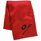NCAA Georgia Bulldogs Infant Red Silky Baby Blanket